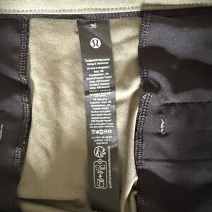 Men’s Lululemon Commission Classic pants size 36. In seam 32”